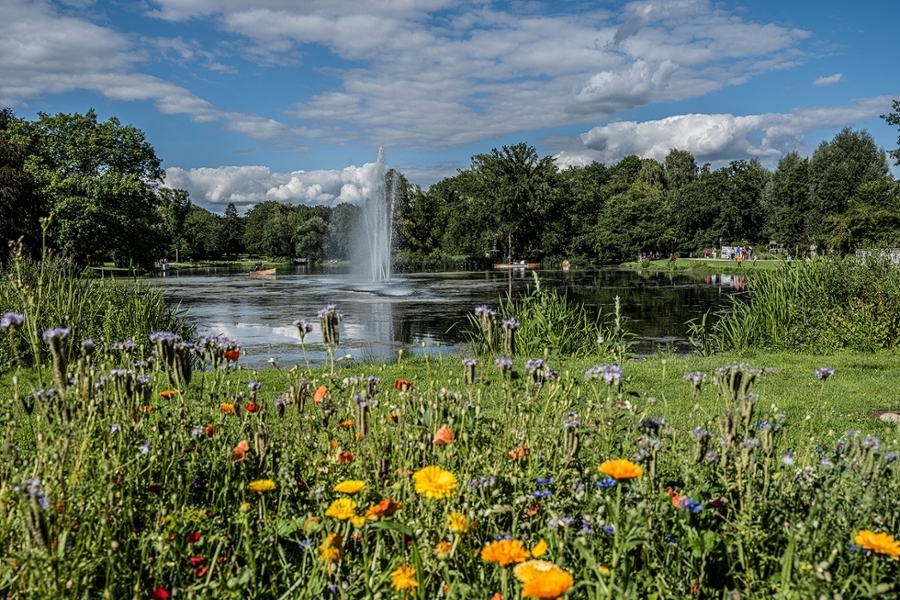 Der Kur- und Landschaftspark der Stadt Bad Salzuflen geht direkt in den Klinikpark der Salzetalklinik über. Der Kur- und Landschaftspark der Stadt Bad Salzuflen geht direkt in den Klinikpark der Salzetalklinik über.